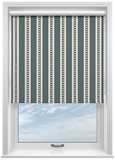 The British Stripe Co. Edgar, Teignbridge No.1 - Twist&Fit Roller Blind